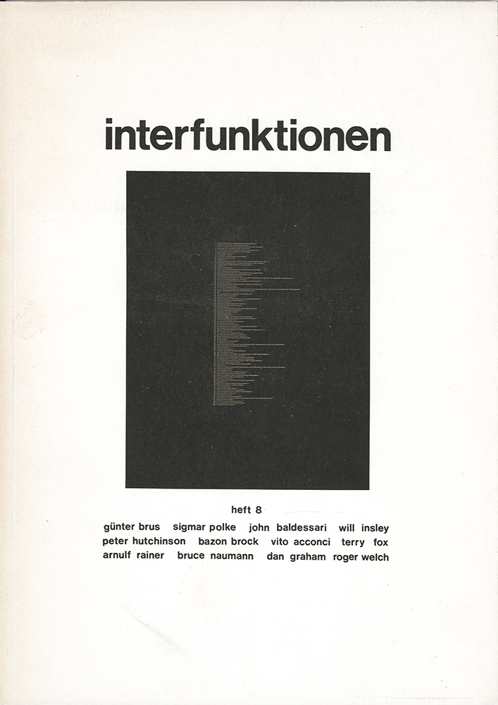 Interfunktionen, Bild: Nr. 8/1972.