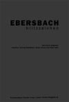 Ebersbach. Blitzzeichen (Katalog zur Ausstellung), 2002, Bild: Titelblatt.